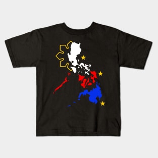 Philippine Map Kids T-Shirt